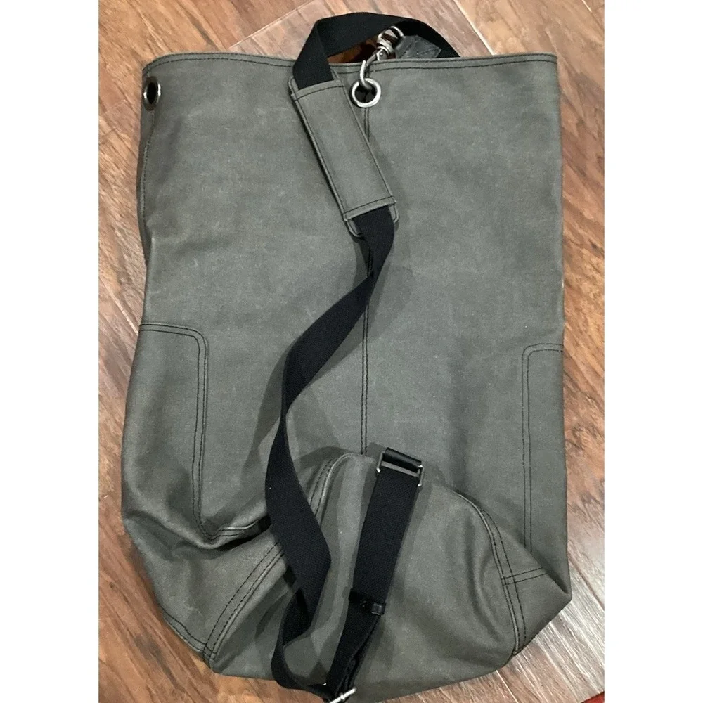 Vtg Banana Republic  Top Load Duffle Bag (sample) Retail $198
